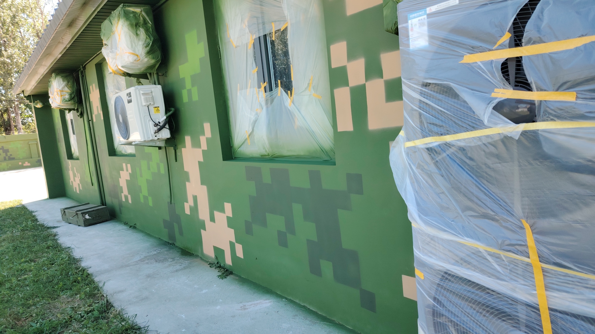 长治外墙迷彩漆施工多少钱 伪装迷彩漆